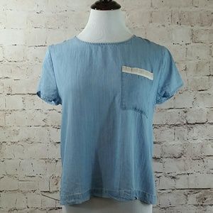 Anthropology Paper Crane top